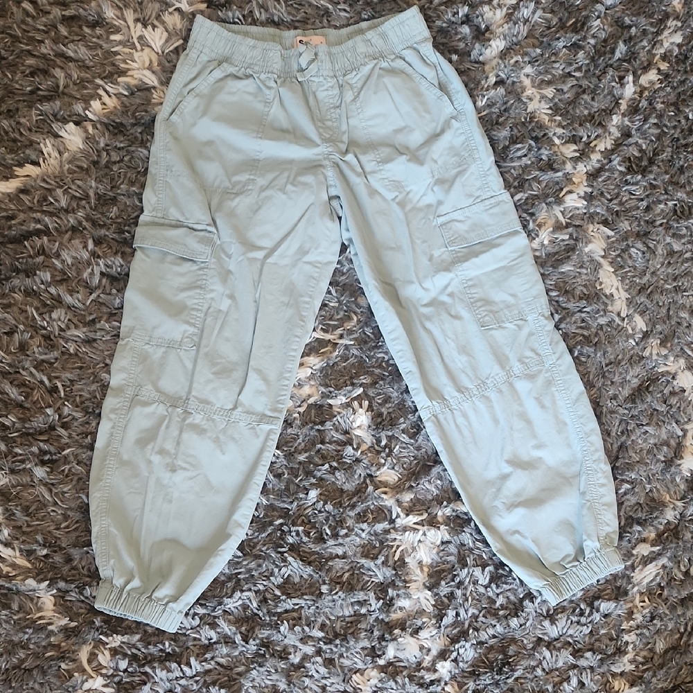 SO Light Blue Drawstring Pants